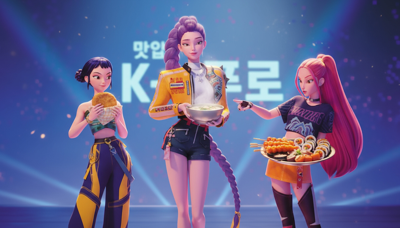 케이팝 데몬 헌터스 덕분에 월드 스타가 된 K-푸드