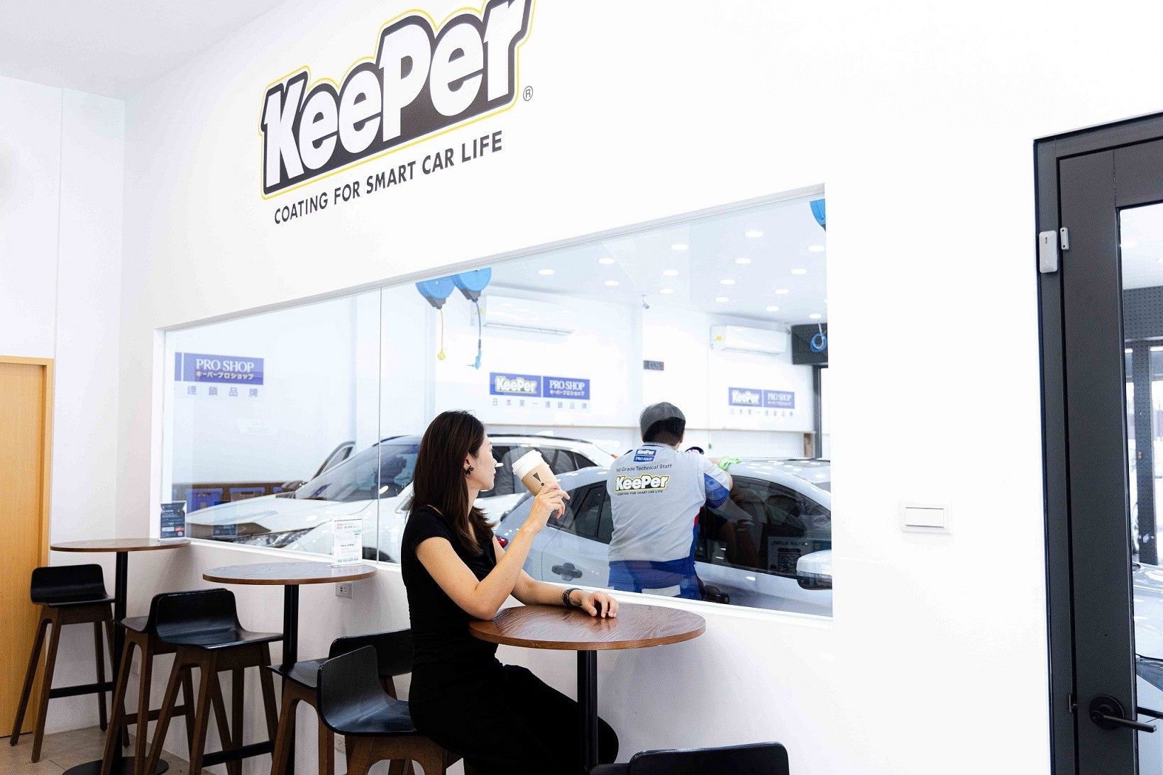 세차 기다리며 즐기는 커피, 대만서 '대박'…여성 고객 2배 늘고 주문율 20%p 껑충